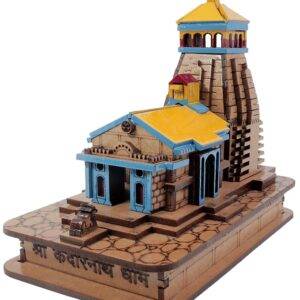 Wooden Hand Carved 3D Kedarnath Temple
