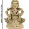 6.2 Inch Vighanaraj Eco-Friendly Ganesha Idol in Padmasana Pose of Ganpati - Image 3