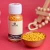 Yellow Chandan Tika (Saffron Chandan Tilak) Danedar