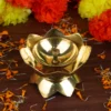 Brass Lotus Kamal Shape Diya - Image 3