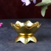 Brass Lotus Kamal Shape Diya - Image 2