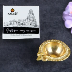 Pure Brass Lakshmi Deep