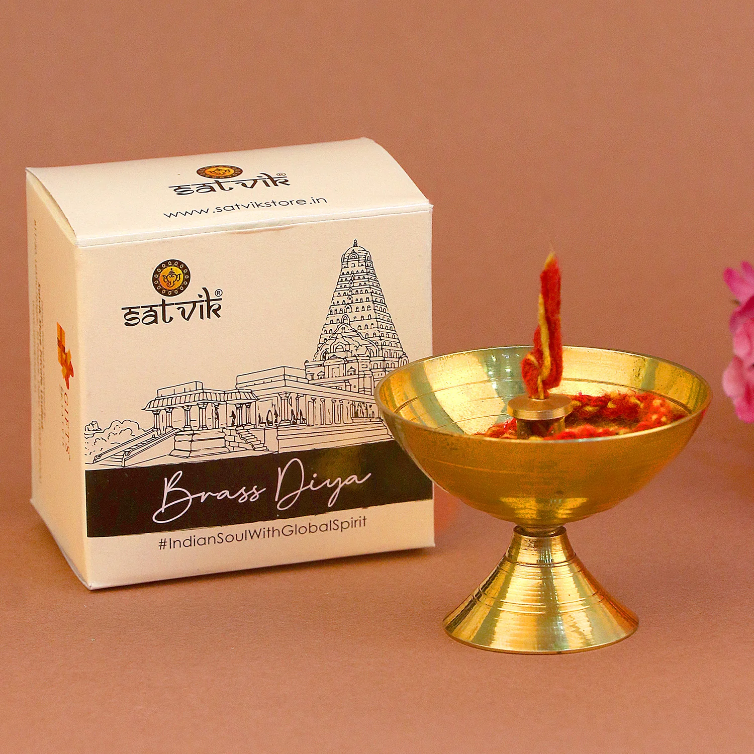 Small Brass Payali Diya