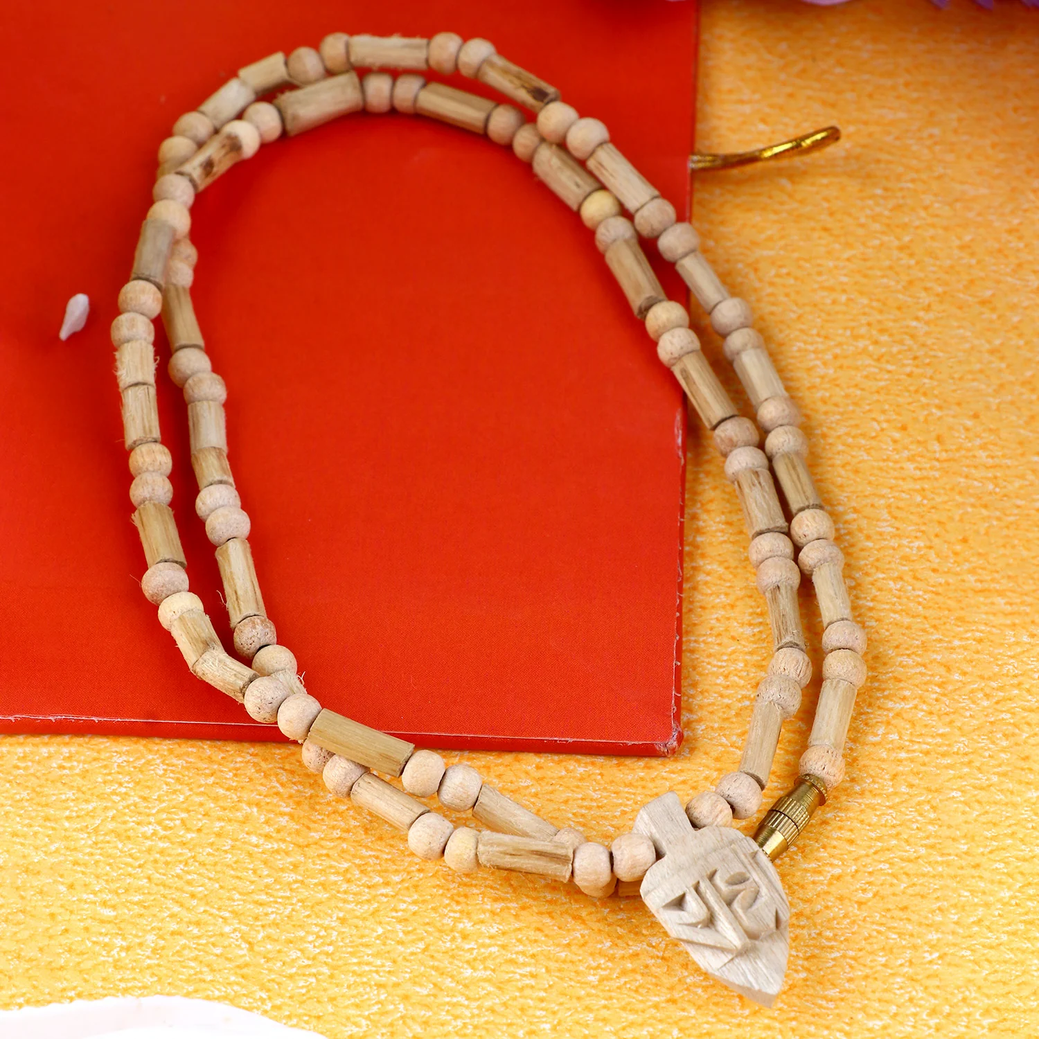 100% Pure Pleasing Tulsi Mala With Radha Locket
