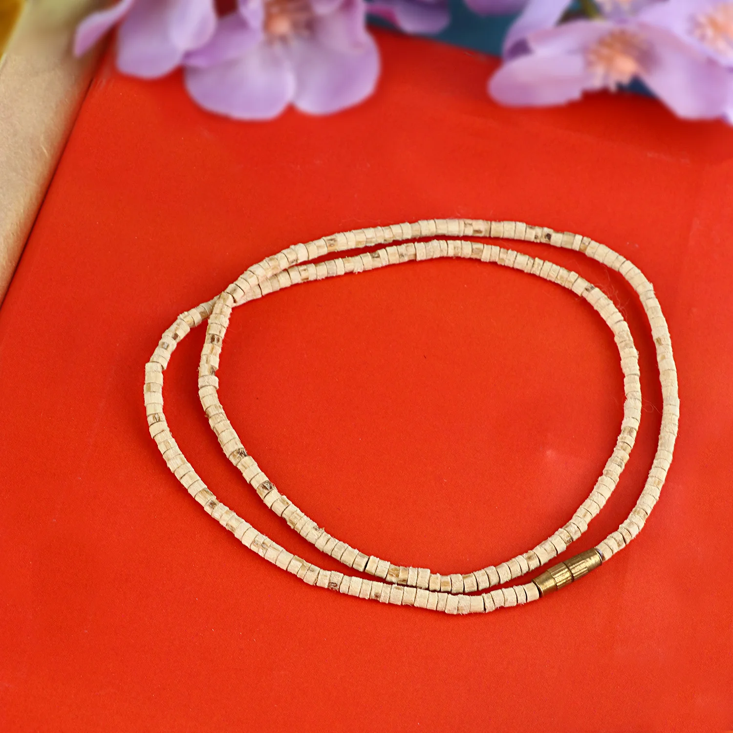 100% Pure Tulsi Mala (42 cms Long Approx)