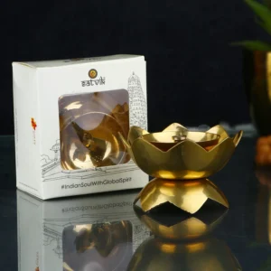 Brass Lotus Kamal Shape Diya