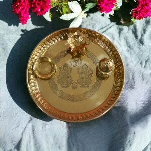 Peetal Puja Thali Set