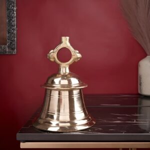 Pure Brass Mandir Ghanta Bell - Big Size
