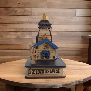 Miniature Wooden Kedarnath